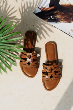 CAI Women Lazer cut Flats