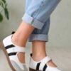 Roadster The Lifestyle Co Women Colourblocked Round Toe Velcro Ballerinas