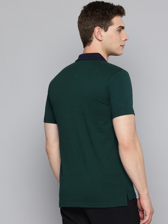 Puma ESS ELEVATED Slim Fit Polo Collar T-shirt