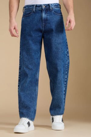 Pepe Jeans Men Relaxed Fit Mid-Rise Stretchable Jeans