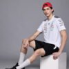 ADIDAS Typography Printed Mercedes AMG Petronas Formula One T-shirt