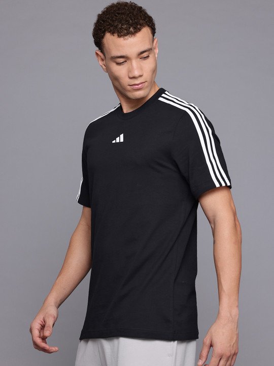 ADIDAS 3-Stripes Pure Cotton T-shirt