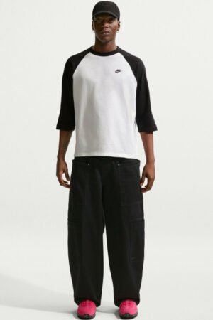 Nike Sportswear Club Men's 3/4-Sleeve Raglan T-Shirt