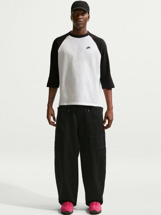 Nike Sportswear Club Men's 3/4-Sleeve Raglan T-Shirt