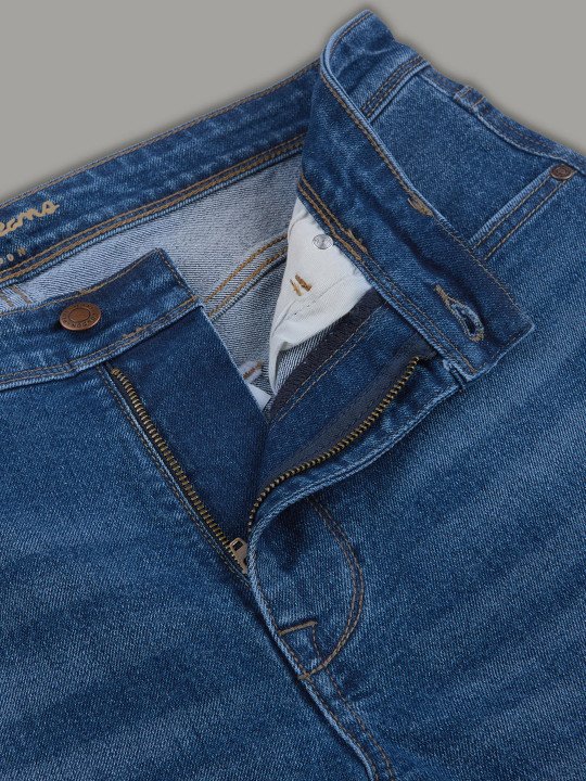 Pepe Jeans Men Holborne Straight Fit Mid-Rise Light Fade Stretchable Jeans