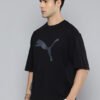 Puma Essential Elevated Brand Logo Printed Pure Cotton T-shirt