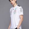 ADIDAS Typography Printed Mercedes AMG Petronas Formula One T-shirt