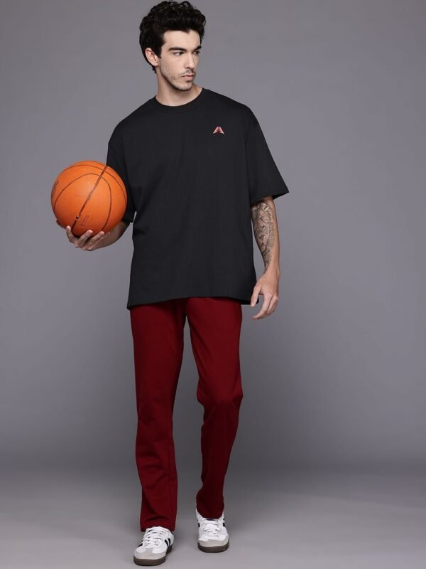 ADIDAS Typography Printed Oversized Basketball T-shirt
