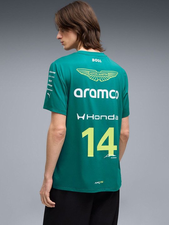 PUMA Motorsport x ASTON MARTIN ARAMCO F1(r) TEAM Replica Alonso Tee