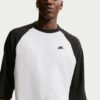 Nike Sportswear Club Men's 3/4-Sleeve Raglan T-Shirt
