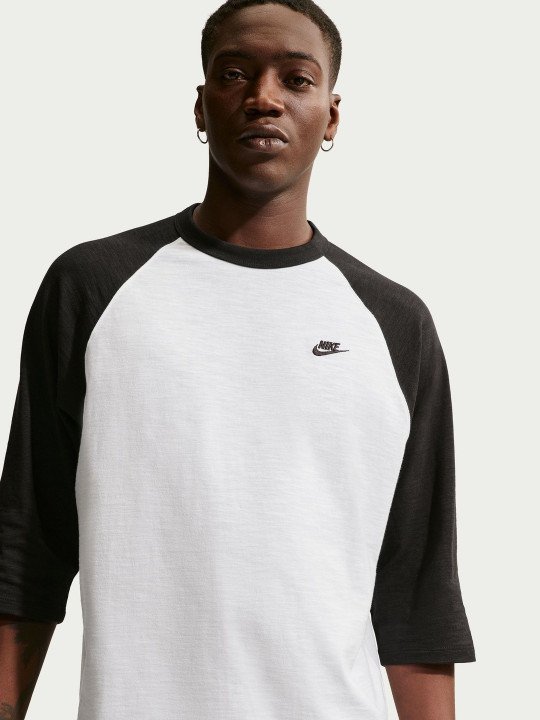 Nike Sportswear Club Men's 3/4-Sleeve Raglan T-Shirt