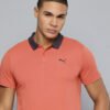 Puma ESS ELEVATED Slim Fit Polo Collar T-shirt