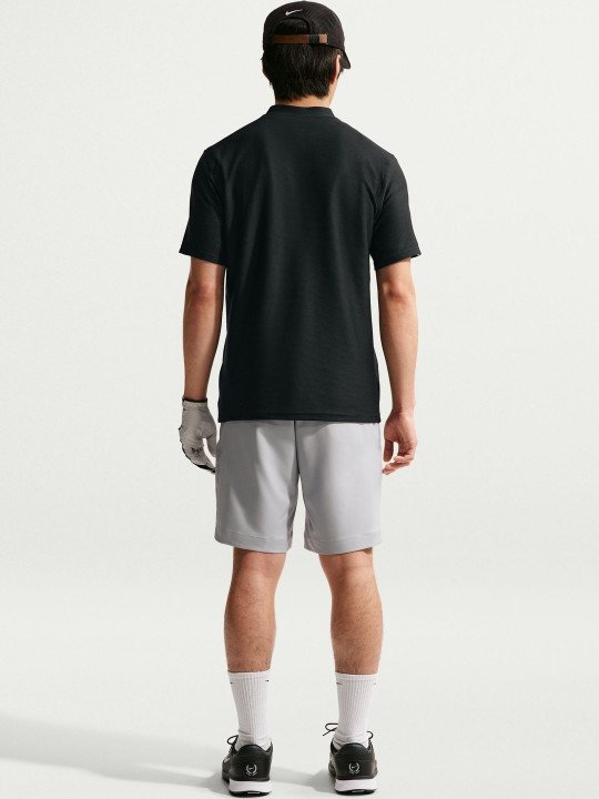 Nike Men Brand Logo Henley Neck Dri-FIT T-shirt