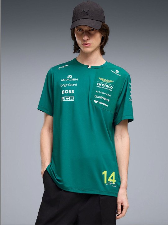 PUMA Motorsport x ASTON MARTIN ARAMCO F1(r) TEAM Replica Alonso Tee