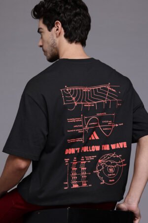 ADIDAS Typography Printed Oversized Basketball T-shirt