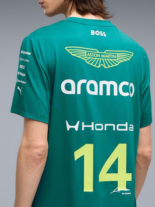 PUMA Motorsport x ASTON MARTIN ARAMCO F1(r) TEAM Replica Alonso Tee