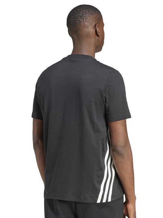 ADIDAS Brand Logo Printed Pure Cotton Round Neck T-Shirt