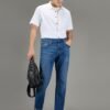 Pepe Jeans Men Holborne Straight Fit Mid-Rise Light Fade Stretchable Jeans