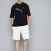 Puma Essential Elevated Brand Logo Printed Pure Cotton T-shirt