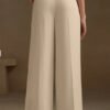 Kotty Women Relaxed Straight Leg High-Rise Pleated Parallel Trousers