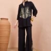 Anouk Embroidered Shirt with Trousers