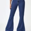 Aadvi Fashion Women Flared Fit High-Rise Stretchable Jeans