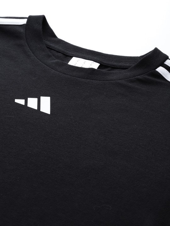 ADIDAS 3-Stripes Pure Cotton T-shirt