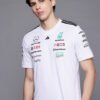 ADIDAS Typography Printed Mercedes AMG Petronas Formula One T-shirt