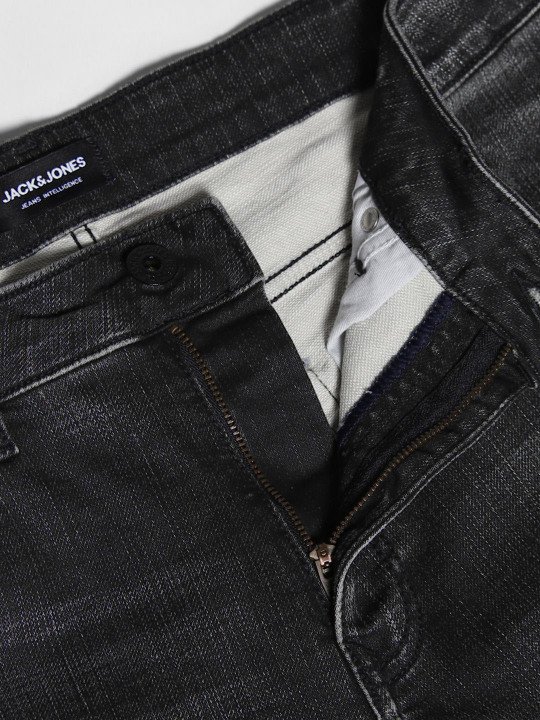 Jack & Jones Men Clark Low-Rise Light Fade Stretchable Jeans