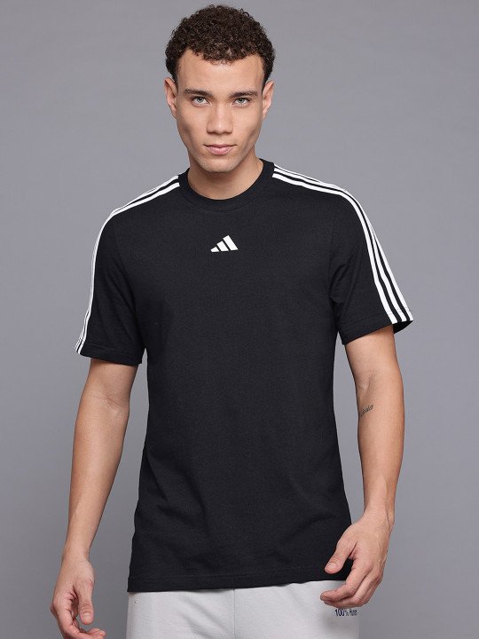 ADIDAS 3-Stripes Pure Cotton T-shirt
