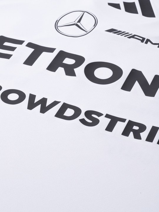 ADIDAS Typography Printed Mercedes AMG Petronas Formula One T-shirt