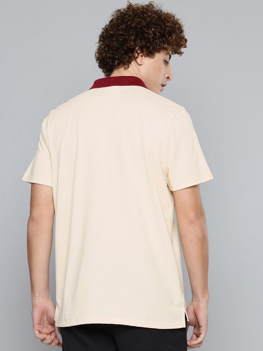 Puma ESS ELEVATED Slim Fit Polo Collar T-shirt