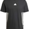 ADIDAS Brand Logo Printed Pure Cotton Round Neck T-Shirt