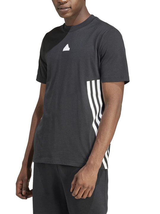 ADIDAS Brand Logo Printed Pure Cotton Round Neck T-Shirt