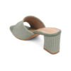 green 5 ICONICS Women Brown Block Heels