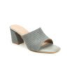 grey 3 ICONICS Women Brown Block Heels