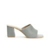 grey 6 ICONICS Women Brown Block Heels