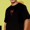 VEIRDO Men Spiderman Printed Pure Cotton T-shirt