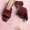 maroon 1 ICONICS Women Brown Block Heels