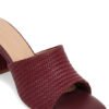 maroon 2 ICONICS Women Brown Block Heels