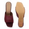 maroon 3 ICONICS Women Brown Block Heels