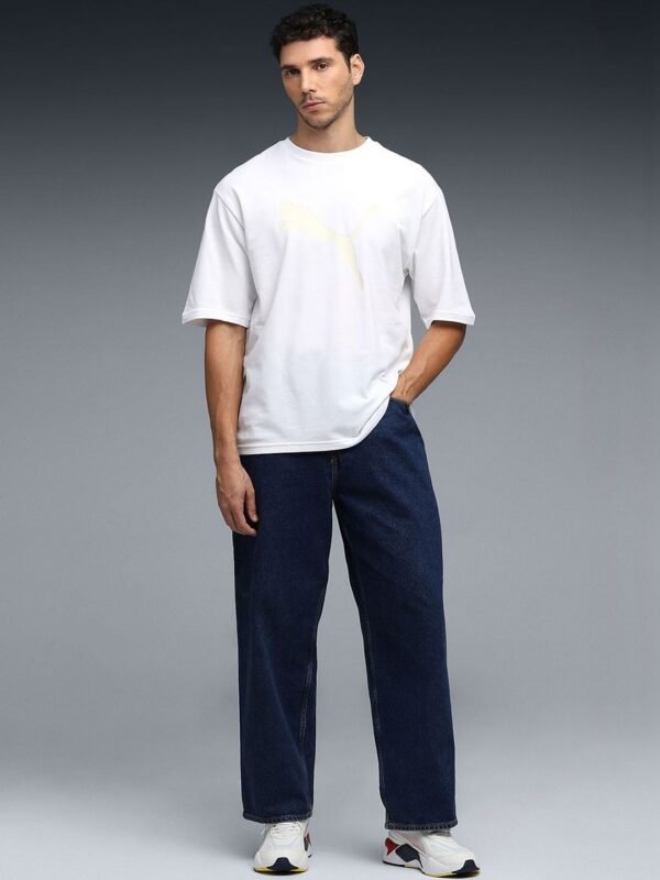 Puma Essential Elevated Brand Logo Printed Pure Cotton T-shirt
