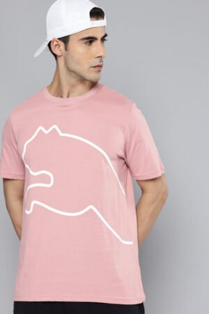 Puma Essential Brand Logo Printed Pure Cotton T-shirt