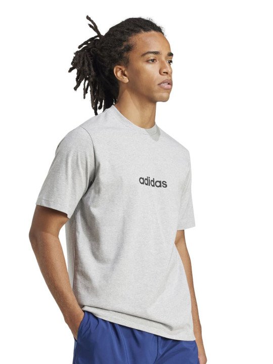 ADIDAS M Lin Sj T Round Neck Brand Logo Regular Fit T-Shirt