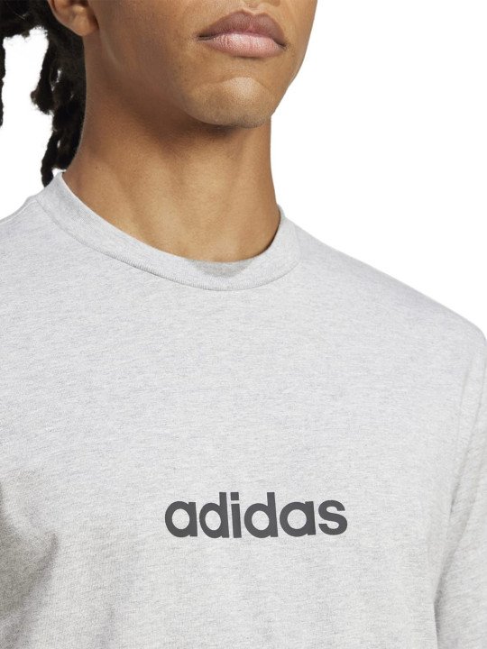 ADIDAS M Lin Sj T Round Neck Brand Logo Regular Fit T-Shirt