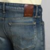 Jack & Jones Men Slim Fit Low-Rise Mildly Distressed Light Fade Stretchable Jeans
