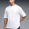 Puma Essential Elevated Brand Logo Printed Pure Cotton T-shirt