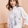 Anouk Embroidered Shirt with Trousers