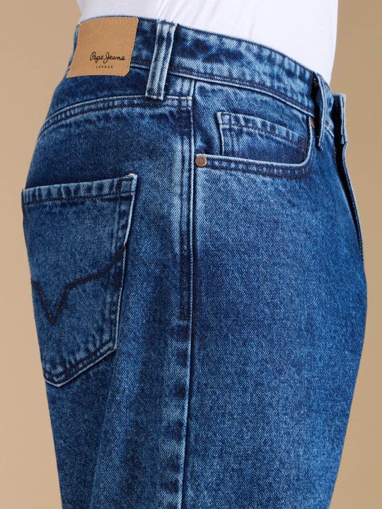 Pepe Jeans Men Relaxed Fit Mid-Rise Stretchable Jeans