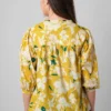 Floral Print Mandarin Collar Casual Shirt